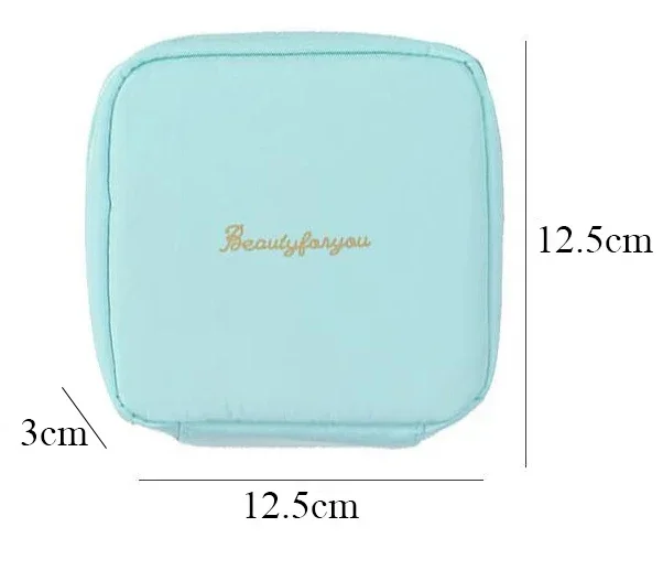 New Cute Mini Cosmetic Bag Zipper Coin Purse mini Wallet Portable Women Small Makeup Pouch Organizer Case Lipstick Storage Bag