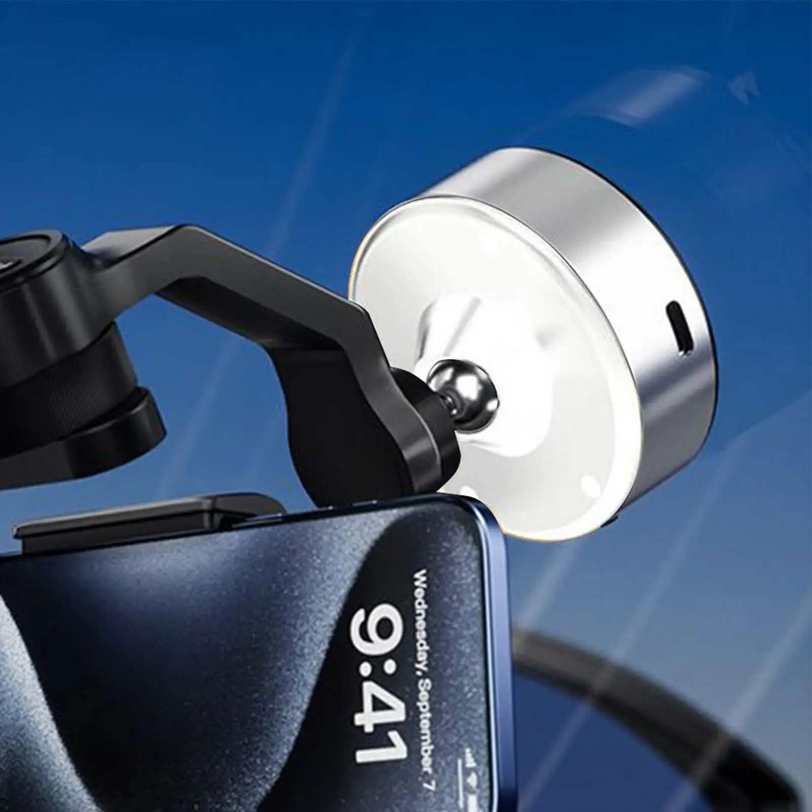 Suction Phone Mount Vibration Proof 1/4 Connector 1/4 Connector Car Phone Mount Holder For Most Smartphones Auto Truck SUV Sedan