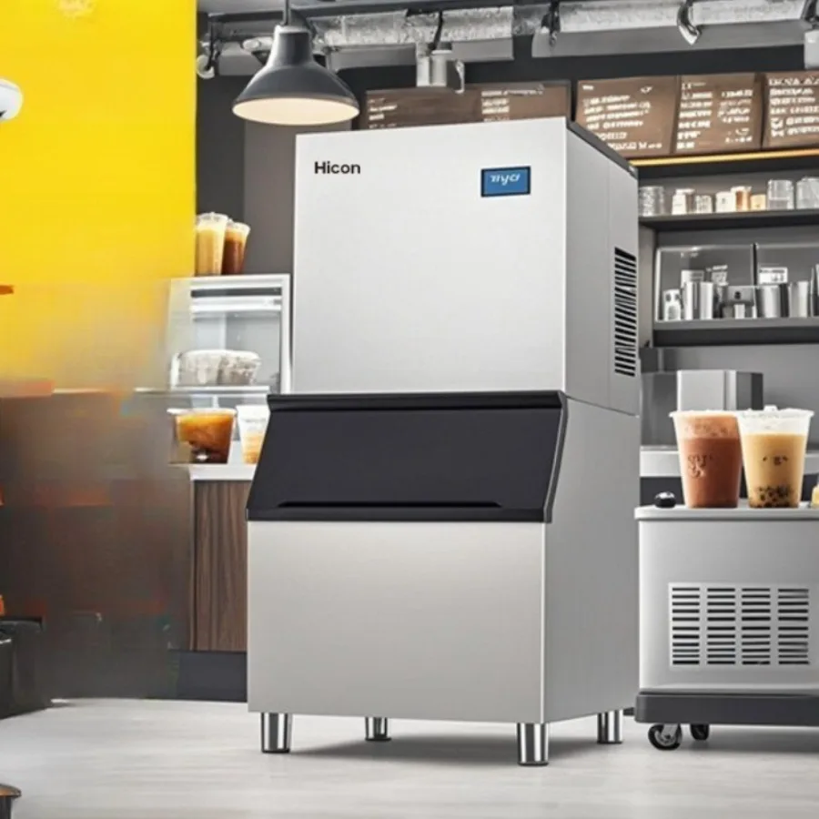 Water-cooled Ice Maker Large-scale Hotel Automatic Ice Maker Production Commercial Furniture Macchina Del Ghiaccio ZYZBJ60