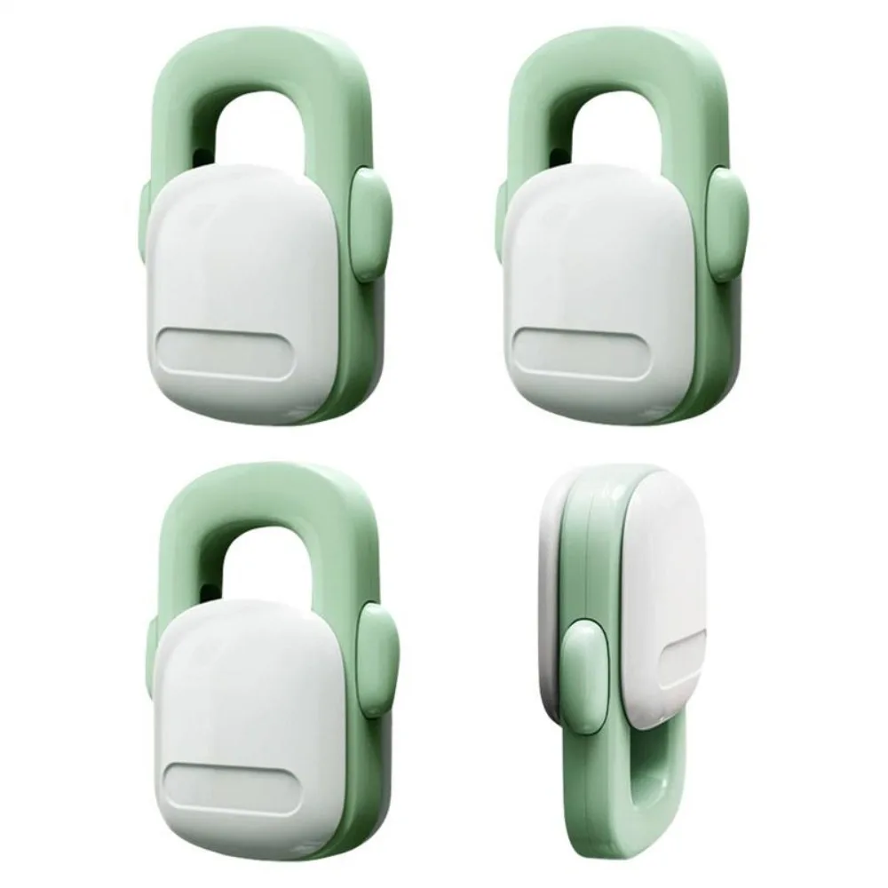 

4 PCS Baby Proof White Child Lock Heat-resistant Child Safety Stove Locks Keyless 4 Pack Dishwasher Locks Household