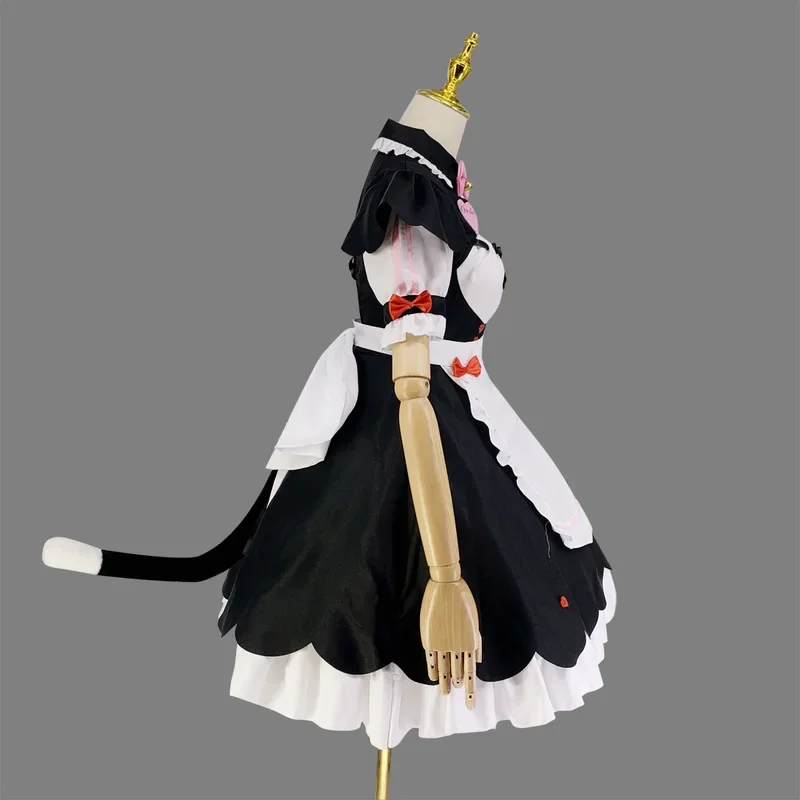 Anime Chocola NEKOFOR Cosplay Maid Costumes pour femmes, robe de femme de chambre vanille, chat, fille Netelesa, robes sexy mignonnes, uniforme