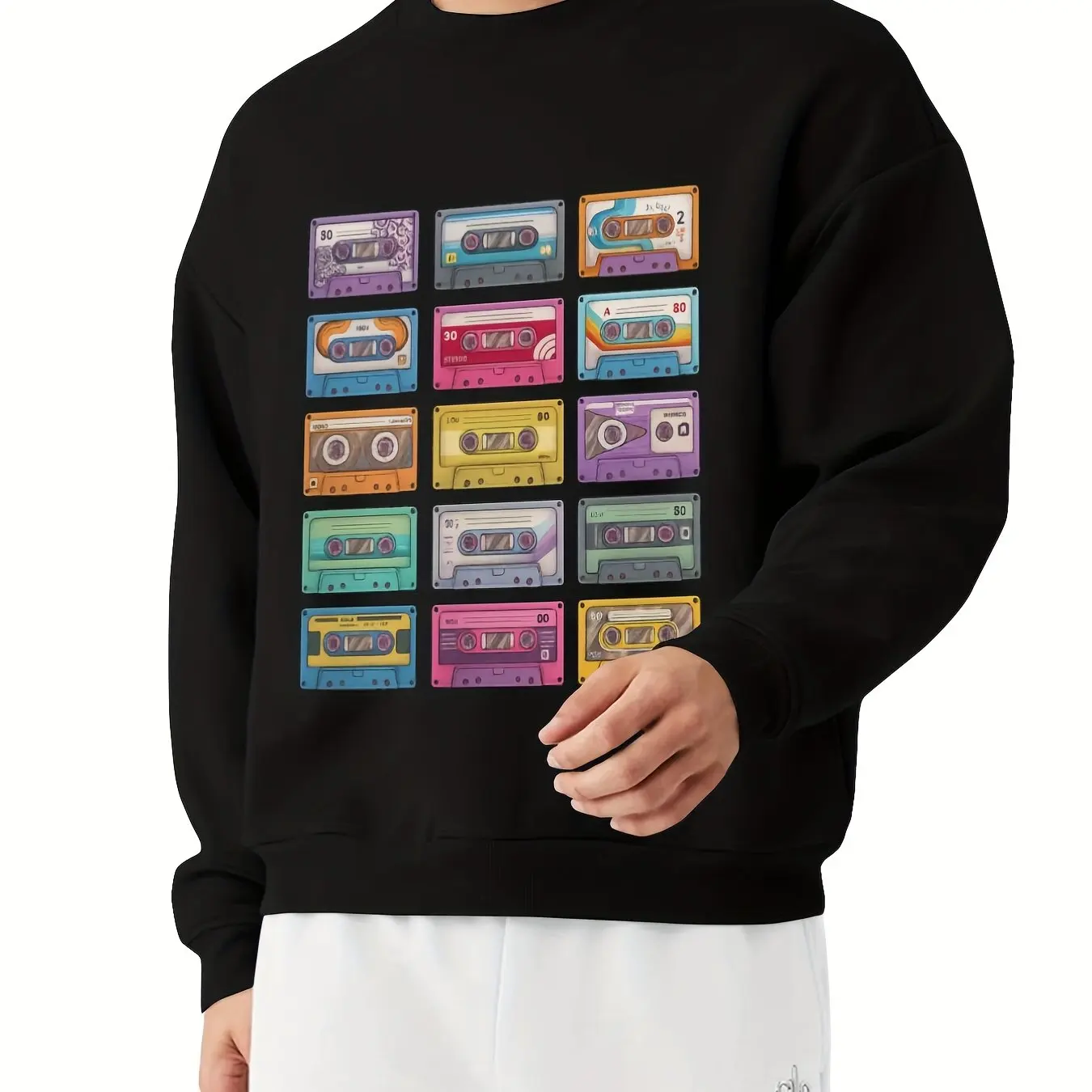 

Осенне-зимняя мужская и женская спортивная одежда с магнитной лентой и принтом, повседневная и свободная уличная одежда с длинными рукавами