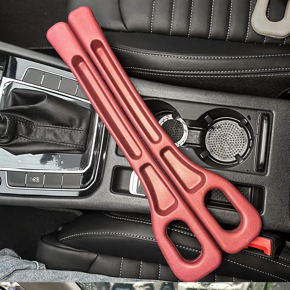 2pcs Car Seat Gap Filler Between Seats Crevice Interior Seat Gap Storage Organizer For VW Toyota Honda BMW AUDI Benz Ford KIA