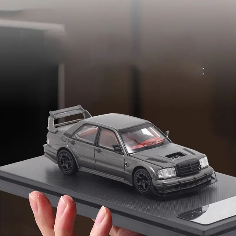 

Diecast Original 1:64 Scale 190E W201 Simulation Alloy Car Model Decoration Collection Toy Gift Decration Souvenir Display