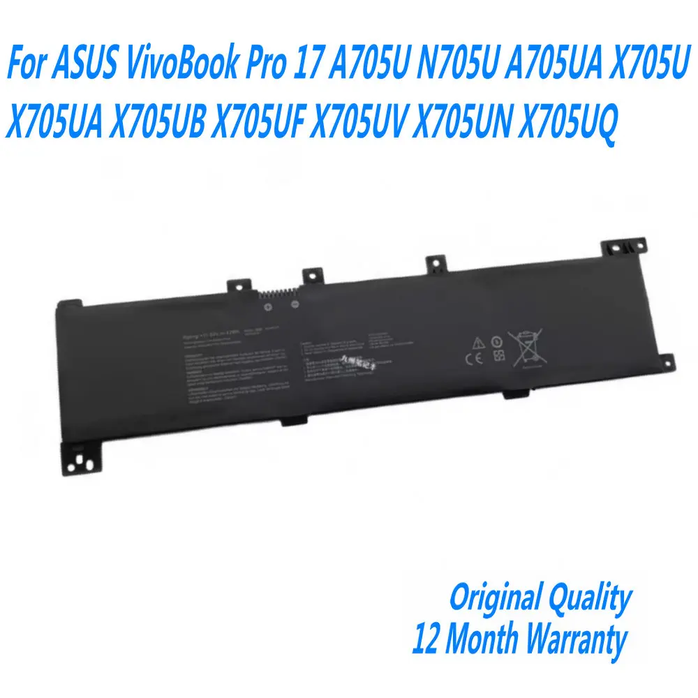 

Новинка B31N1635 Аккумулятор для ноутбука ASUS VivoBook Pro 17 A705U N705U A705UA X705U X705UA X705UB X705UF X705UV X705UN X705UQ