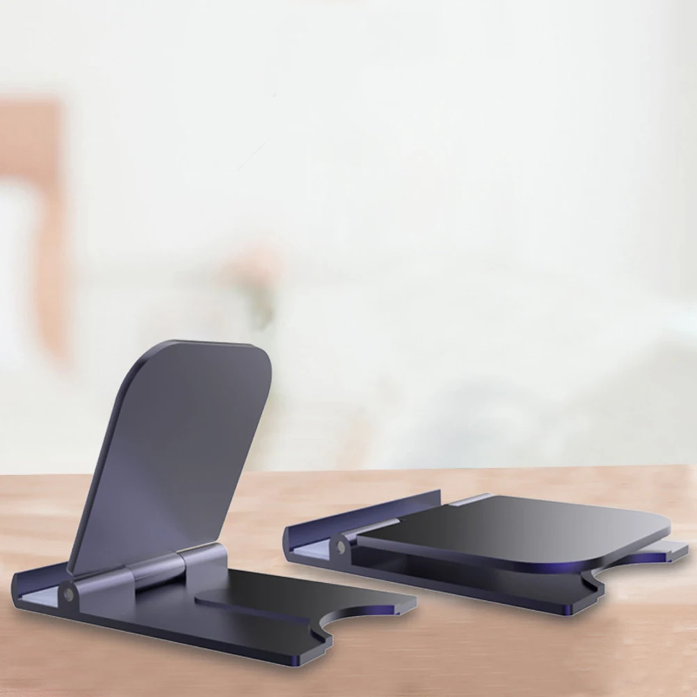 

2 Pcs Phone Tablet Stand Holder Lightweight Foldable Support Multi Angle Desk Universal Device Compatible Durable Material