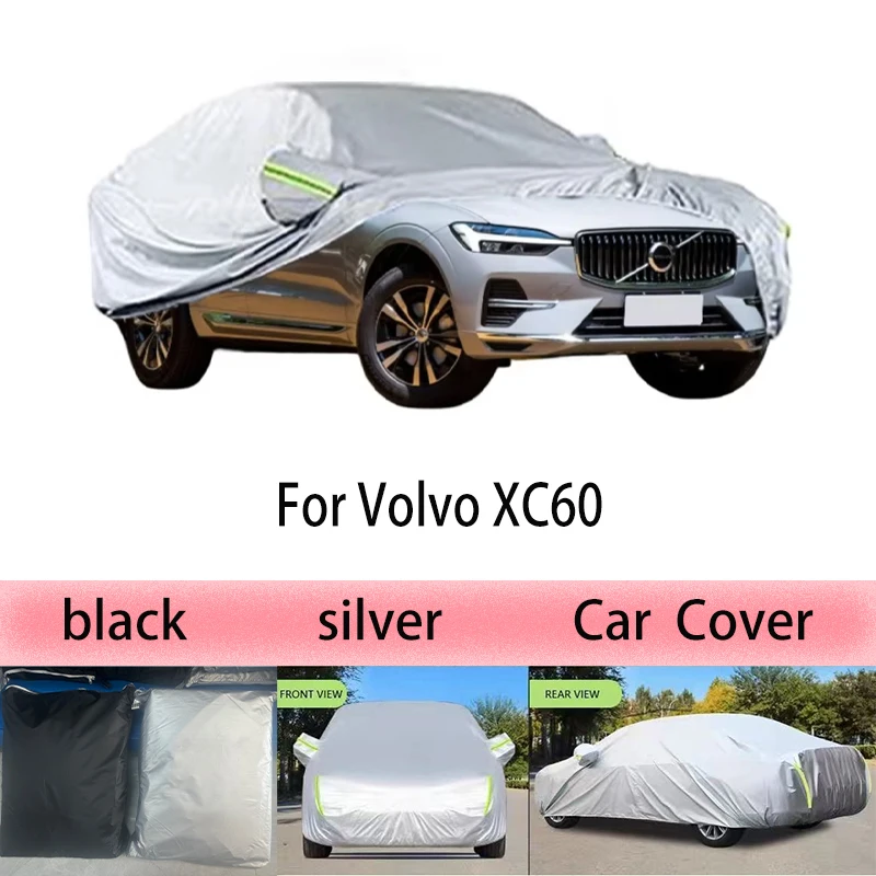 

Full Car Covers Outdoor Sun UV Protection Dust Rain Snow Oxford cover Protective For Volvo XC60 Accessories car umbrella