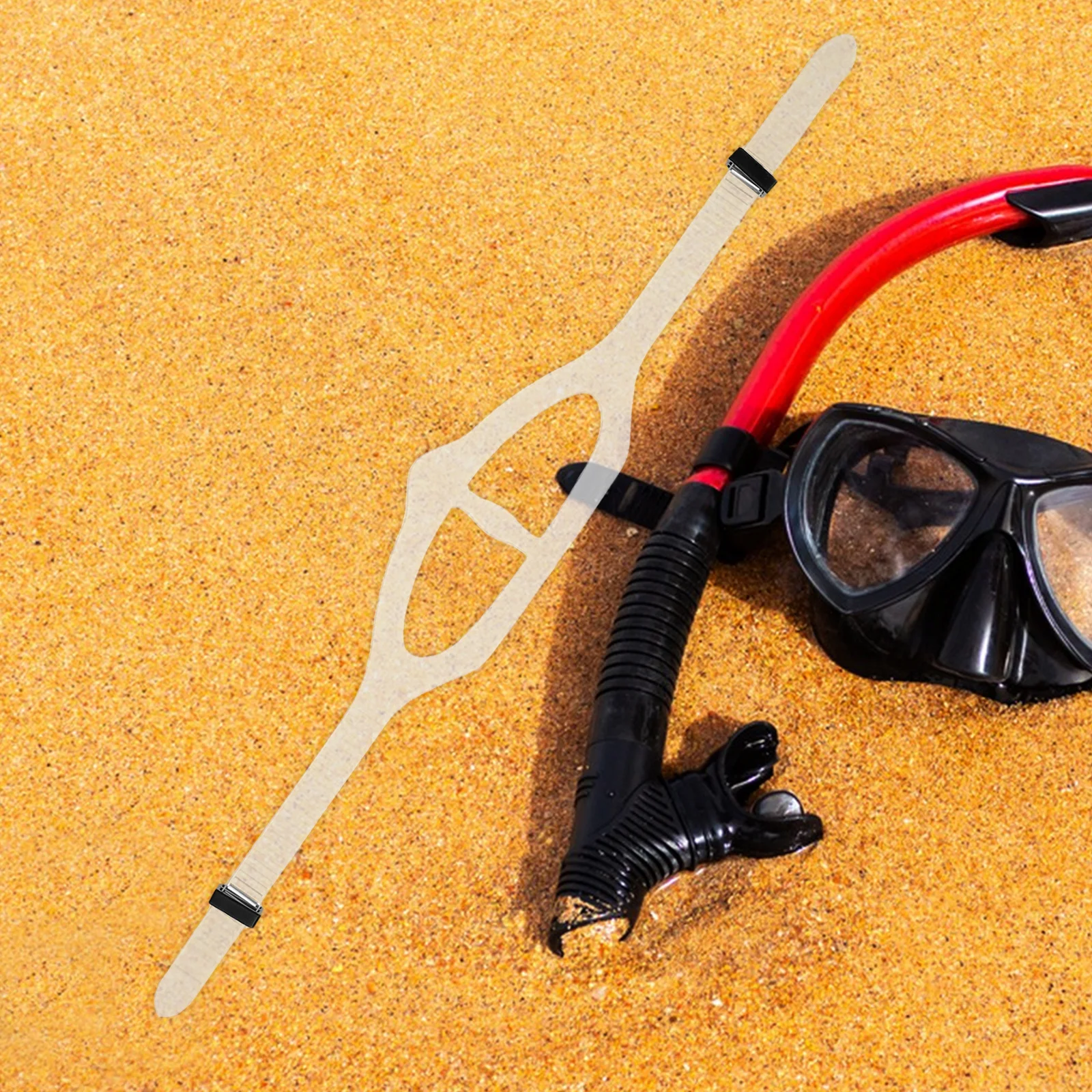 

2Pcs Replacement Dive Mask Straps Silicone Universal Fit for Scuba Snorkeling Swimming Anti-Slip Diving