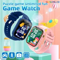 Nuevo reloj inteligente de moda para juegos infantiles pantalla HD cámara linterna Monitor de sueño alarma niños cumpleaños vacaciones regalo niño niña
