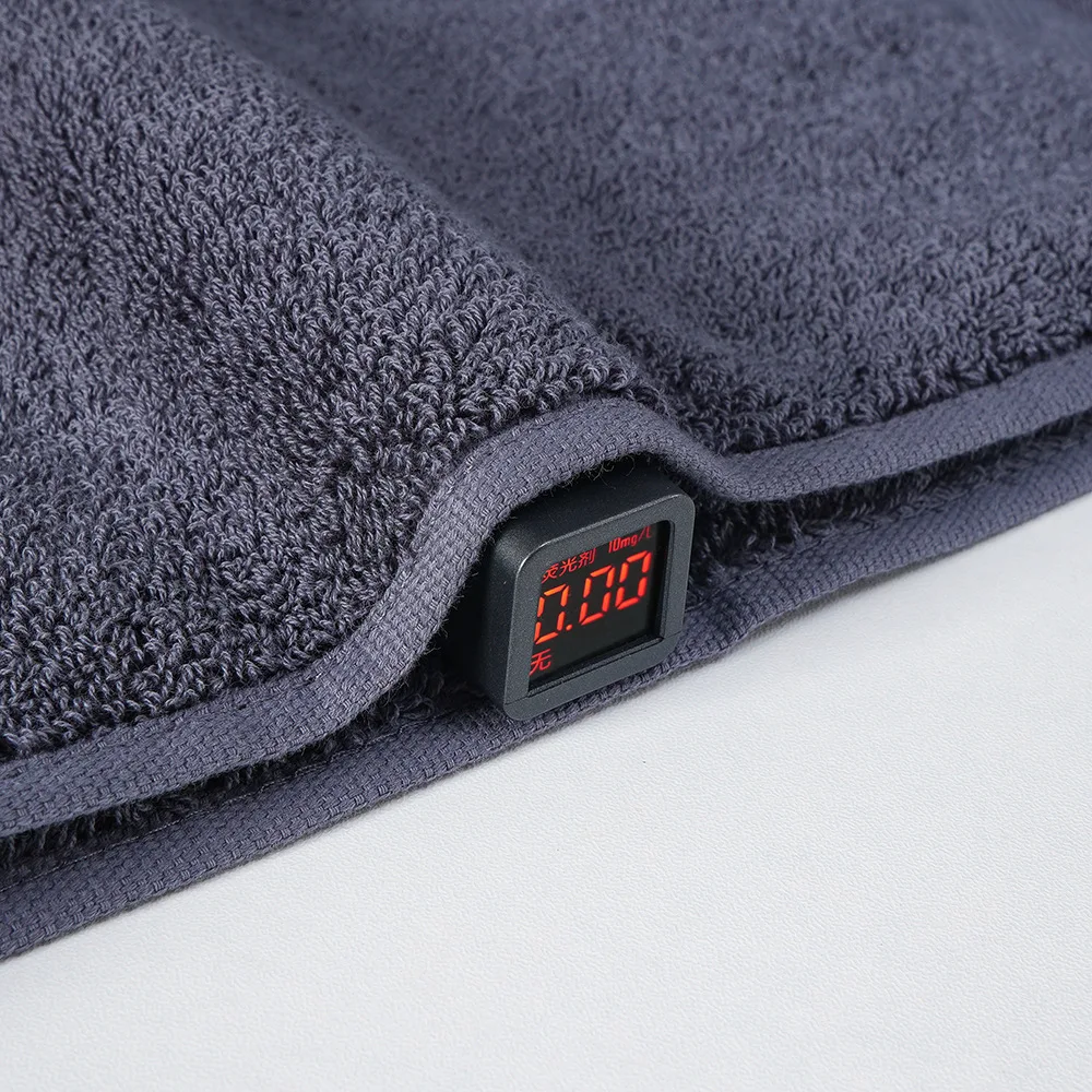 Grey Bath Towels Set for Adults - Absorbent Luxury Cotton Towels for Bathroom Home Hotel Beauty Salon Beach Gift Towels
