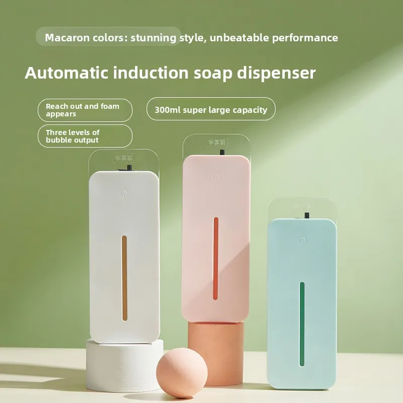 Contactless Wall-mounted Hand Sanitizer Machine Automatic Sensor Soap Dispenser Large-capacity Intelligent Liquid Dispensing