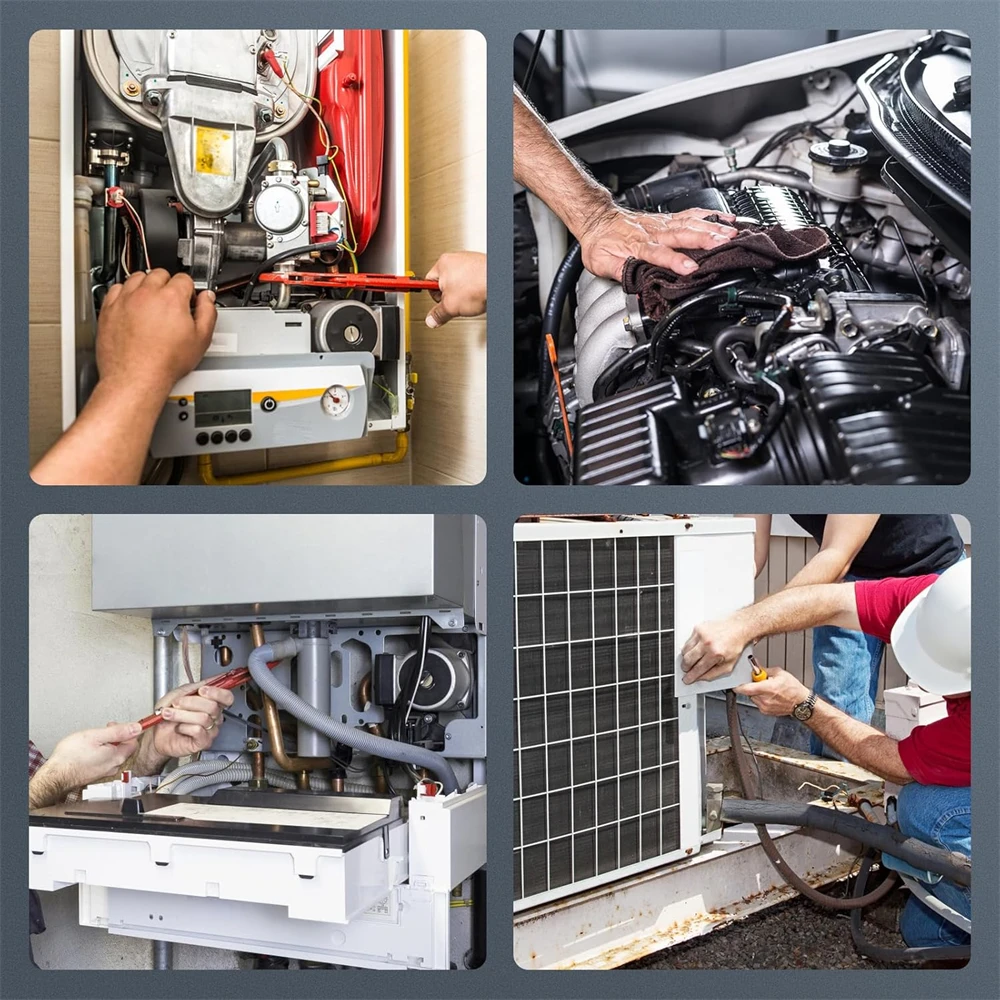 

Copper Tube Expander 45 Degree Flaring Tool Kit of Copper Tube Expander Used for Reaming Copper Tubes and Other Pipes