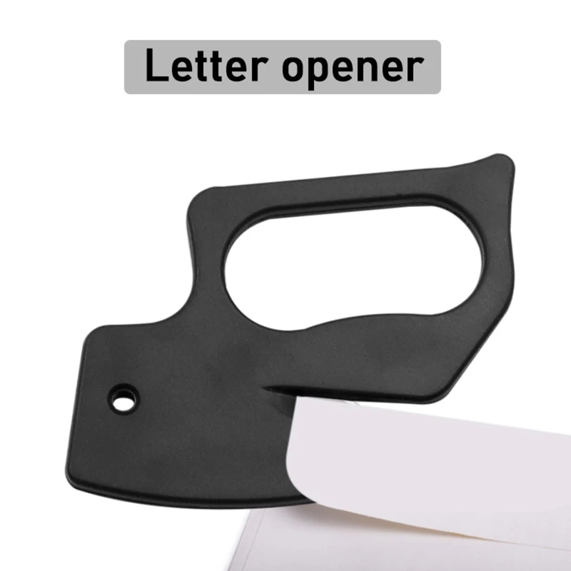 Safety Mail Papiersnijder Metalen mes Box Cutter Uitpakken Plastic Cutter Briefopener Scrapbooking Glijdend snijgereedschap