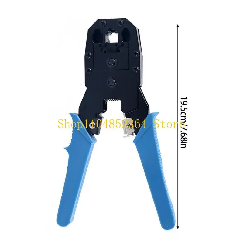 652F Multifunktionsnetzwerkkabel -Tool mit Crimping -Stripping -Schneidfunktionen