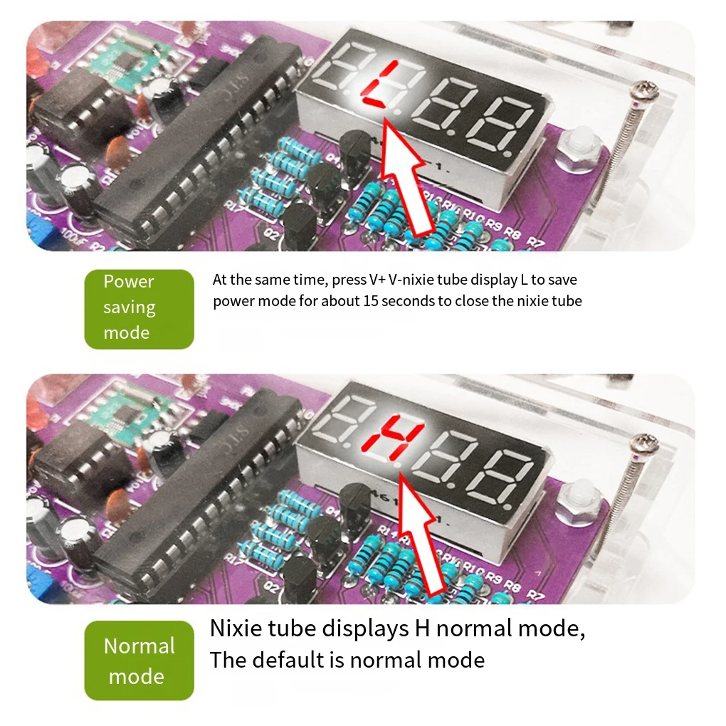 DIY FM Radio Electronic Kit Adjustable Frequency 87-108MHz Digital Display Soldering Project Practice Solder RDA5807S