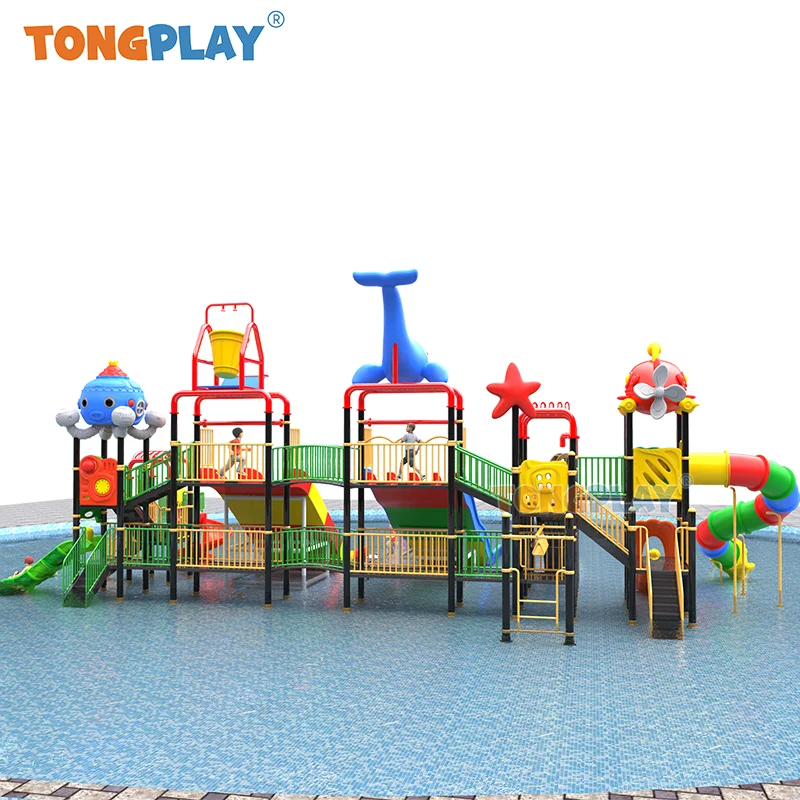 Water Park Outdoor Playground Water Playground Equipment Water Slide Amusement Park Play Equipment