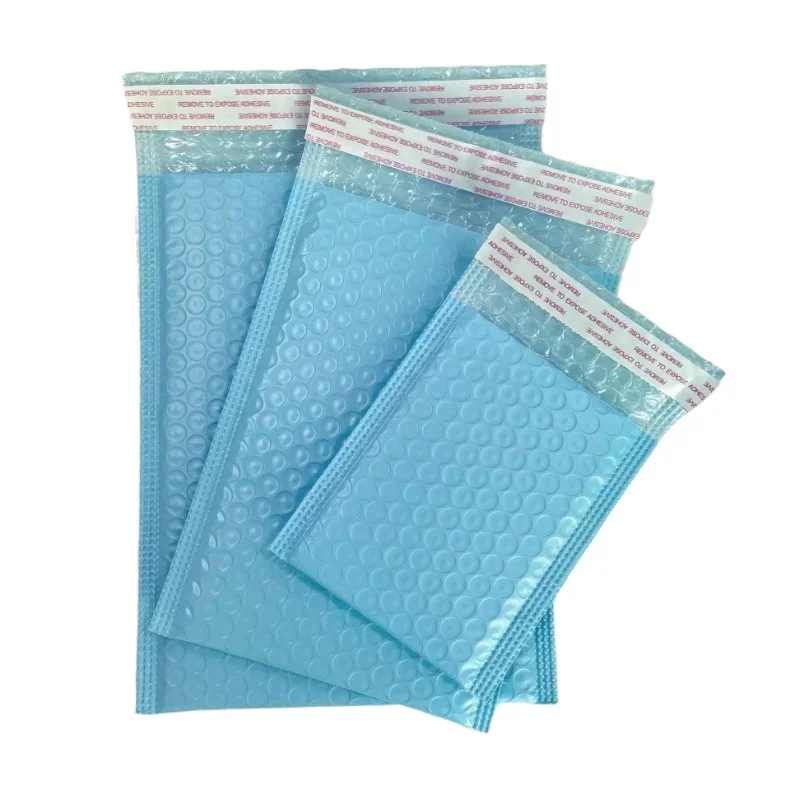 Lot d'Enveloppes à Bulles Bleues XR Rembourrées Auto-scellantes, Sacs d'Emballage Noir et Vert pour Livre, 20 Pièces