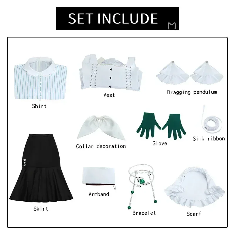 Reverse:1999 Schneider Cosplay Costume Adult Carnival Uniform  Anime Halloween Costumes Party  Masquerade Women Game