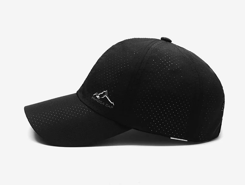 Leichte, belüftete Unisex-Baseballkappe aus Mesh – bleiben Sie kühl und geschützt im Sommer – Sonnenschutz für Damen und Herren, Einheitsgrößen-Fits – Detail 4
