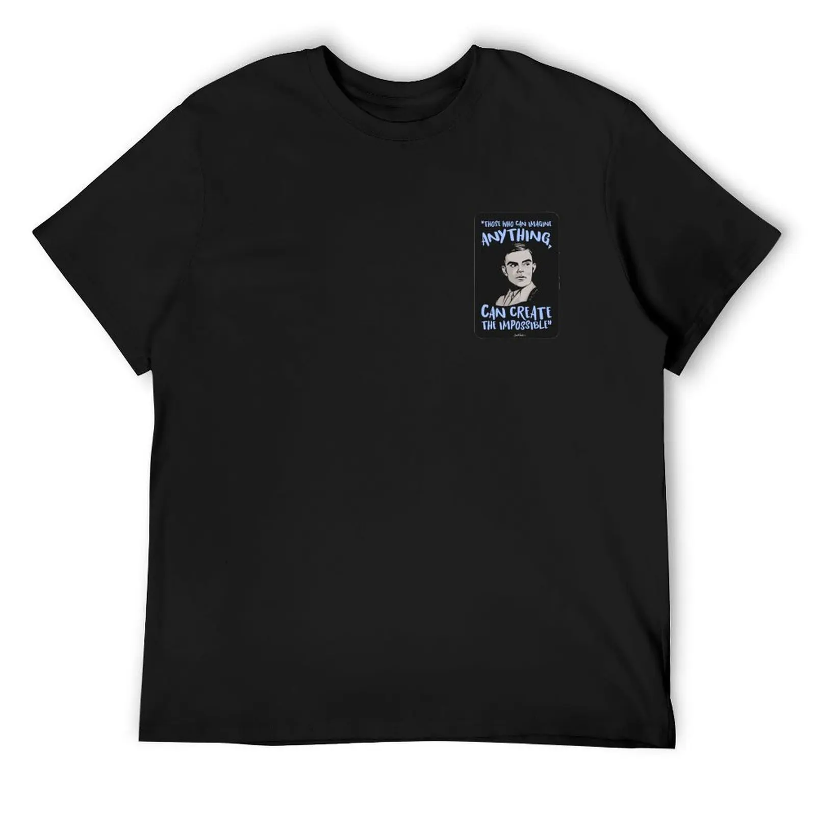 Alan Turing - Those who can ... 02 T-Shirt vintage graphic tee sweat anime t shirts quick-drying sweat shirts, men