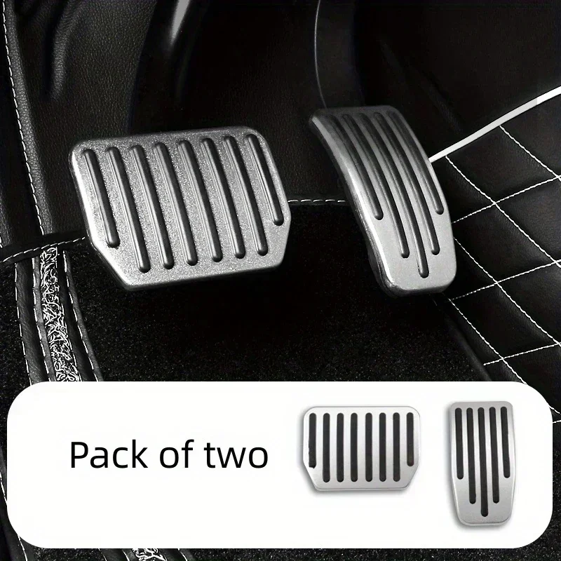 

For Tesla Model 3 Model3 2016 - 2025 LHD Pedals Cover Gas Accelerator Fuel Brake Pedal Pads Cover Protector Interior Accessories