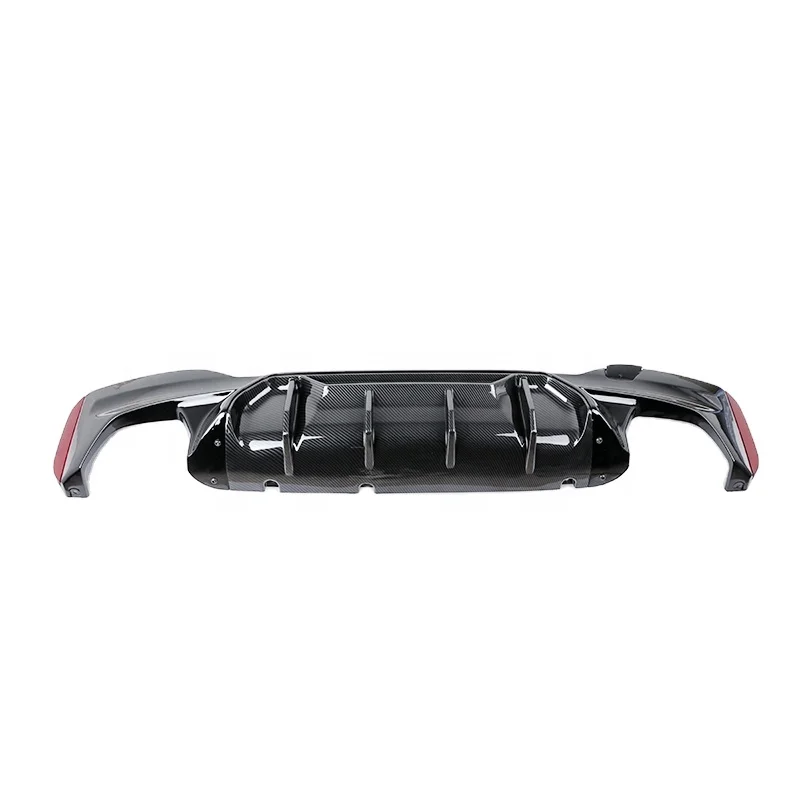 

Car Bumper M5 Style Diffuser for BMWS 5 SERIES G30 G38 Carbon Fiber Rear Lip