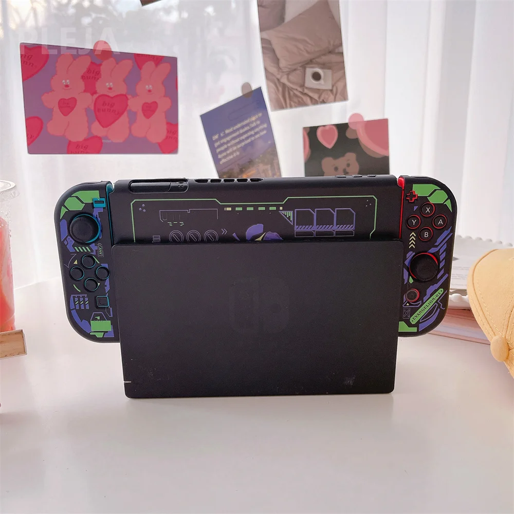 Custodia protettiva in silicone morbido carino alla moda per Nintendo Switch Custodia protettiva Oled per accessori per console di gioco Switch NS