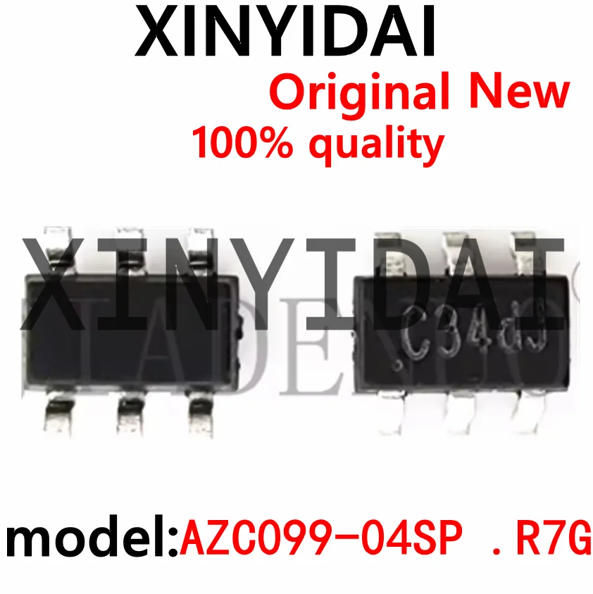 (10piece)100% New AZC099-04SP .R7G C34IJ C34 SOT23-6 Chipset