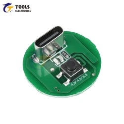 Diy Accessories 5W 10W Flashlight Driver Board LED Three-stage Driver Board Circuit Board Type-c Charging Module