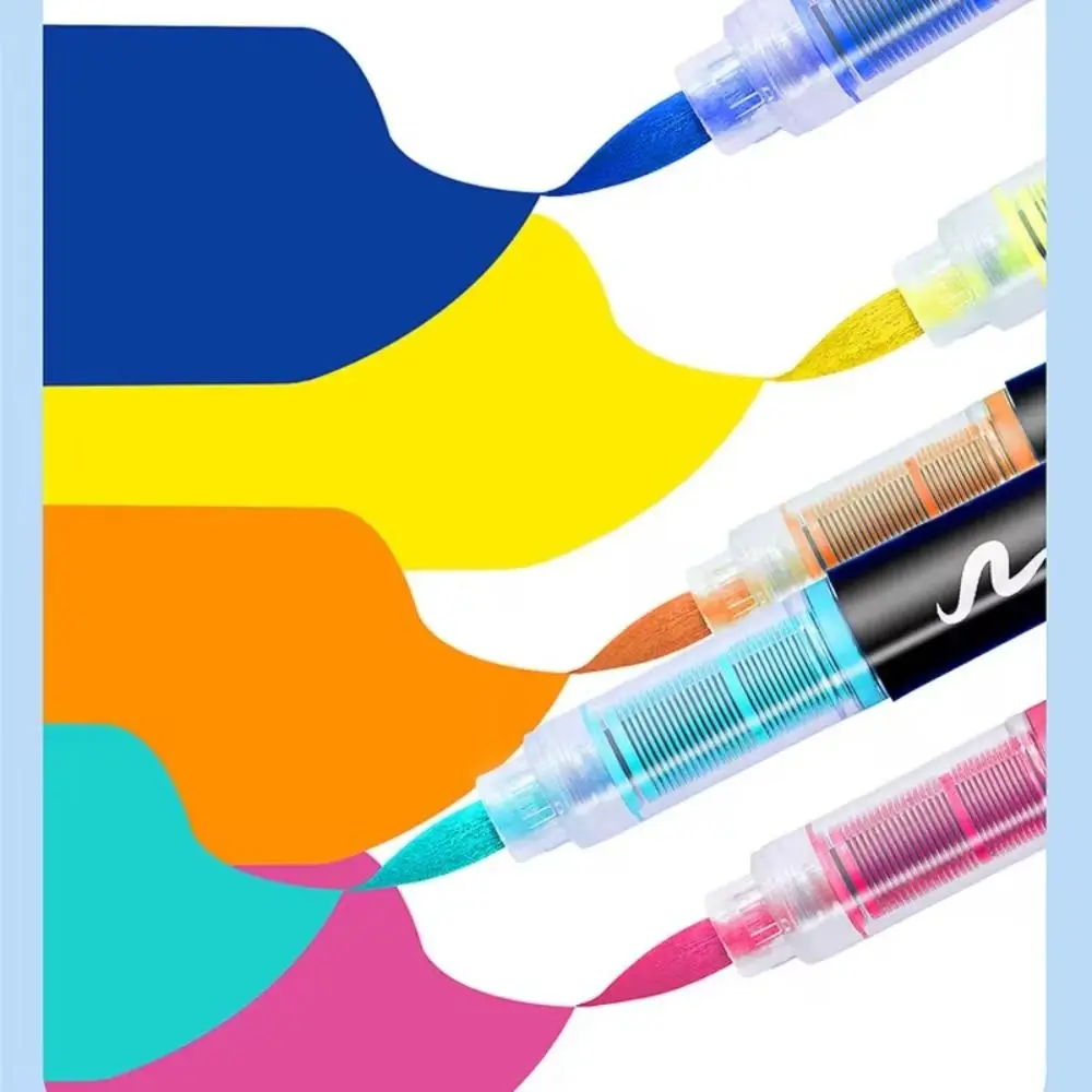 12/24/36/48/60/72/100/120 Colors Acrylic Paint Pens DIY Crafts Christmas Gift Markers Brush Multi Purpose Multi-function