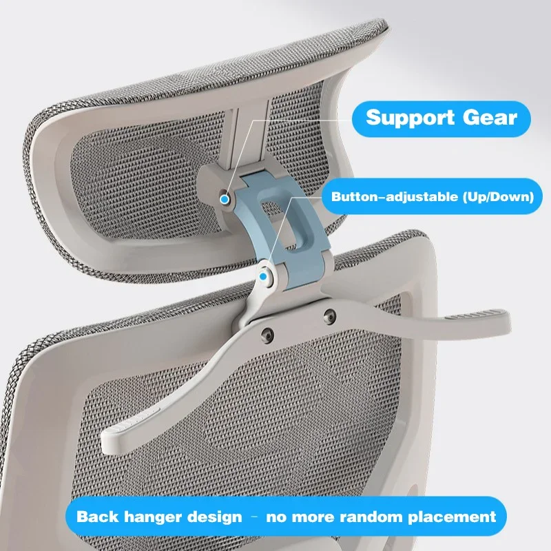 Comfortable Mesh Backrest Computer Chair Office Suitable Study Desk Student Modern Adjustable Mesh