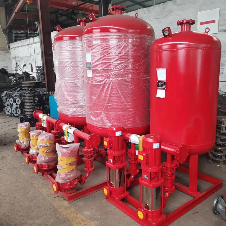 2026High standard fire pump system complete set of equipment for fire pressurization electric diesel fire pump set