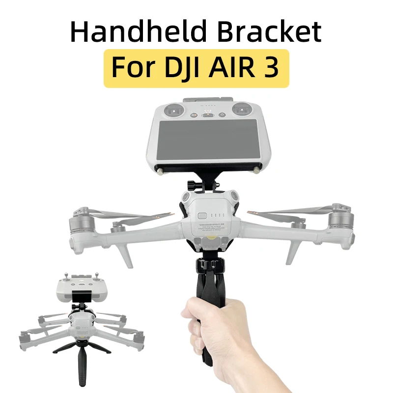 For DJI AIR 3 Drone Arm Unflod RC 2/RC-N2 Remote Controller Handheld Bracket Ground Photography Stabilizer Holder Accessories