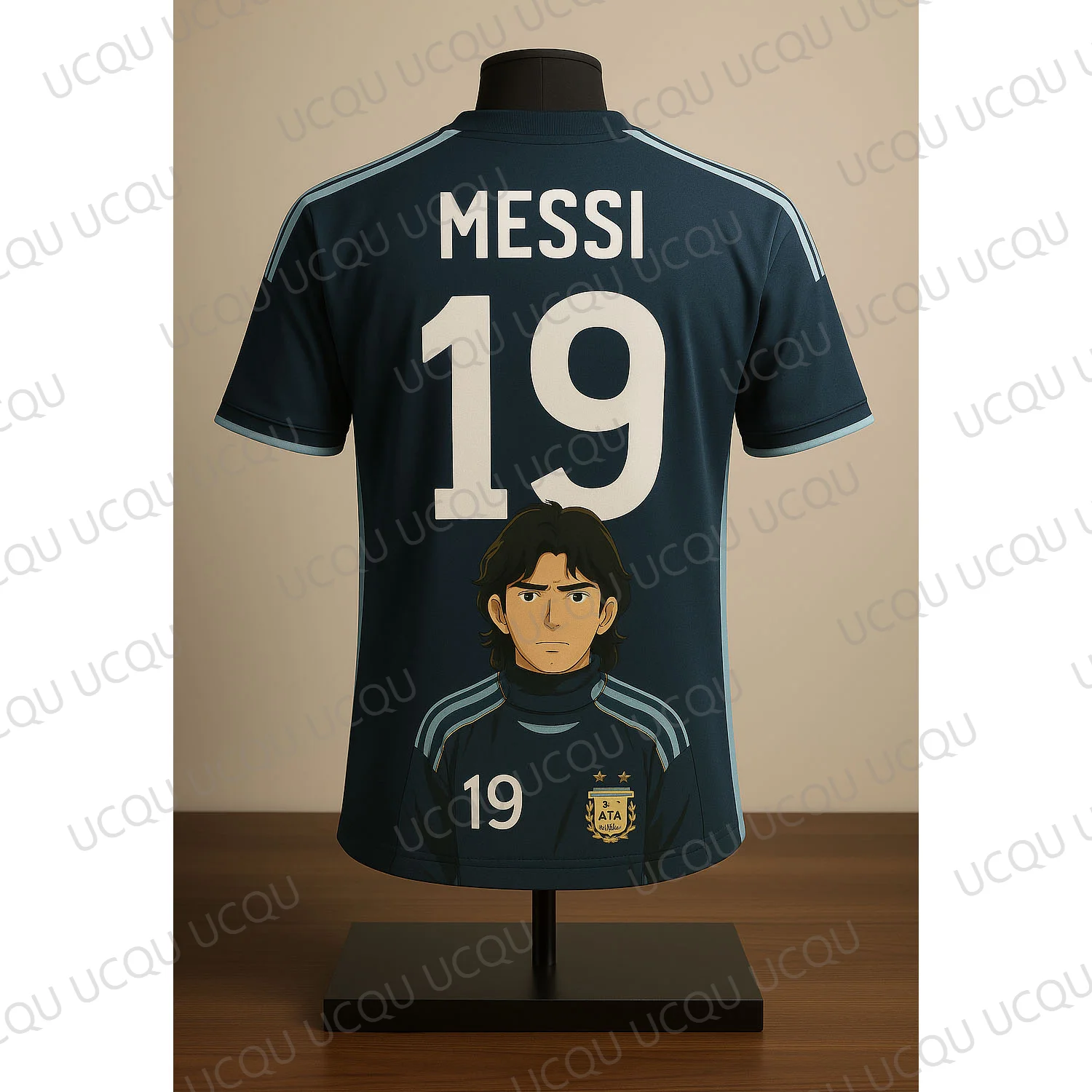 

MESSl #19 Anime Cartoon Football Jersey – Special Design Soccer Shirt, Breathable Oversized Fanwear for Match Day & Streetwear
