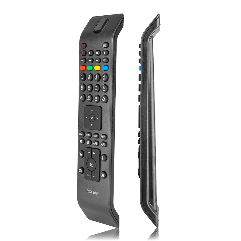 Control remoto RC4800 para Telefunken TV 19LHD155DVB-T 22LHD156DVB-T 26LHD157DVB-T 32LHD301DVB-T T32EX1320 T40EX1540 de repuesto