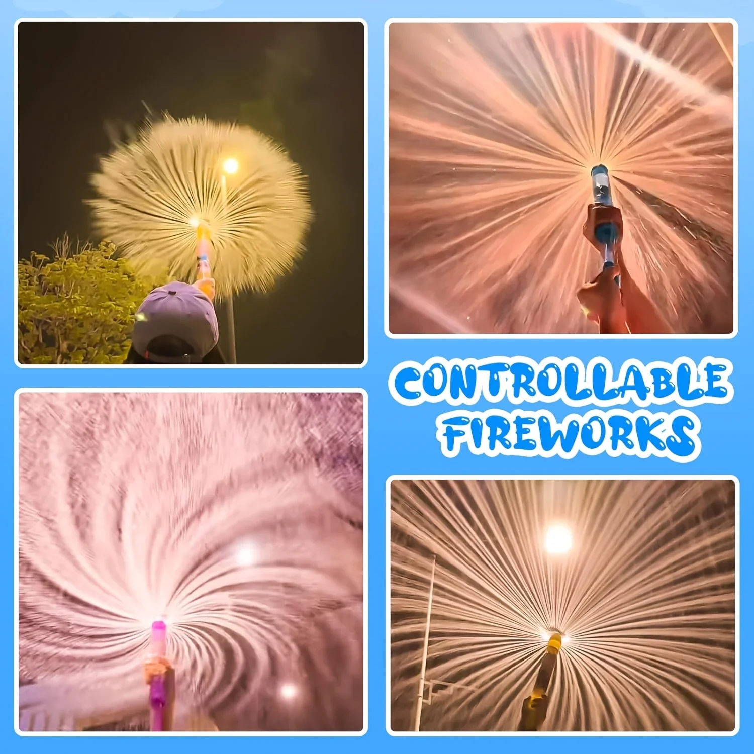 Wave Fireworks Water Gun, New Romantic Fireworks Design, High-pressure Pull-out Water Spray, Suitable for Swimming Pools - view 6