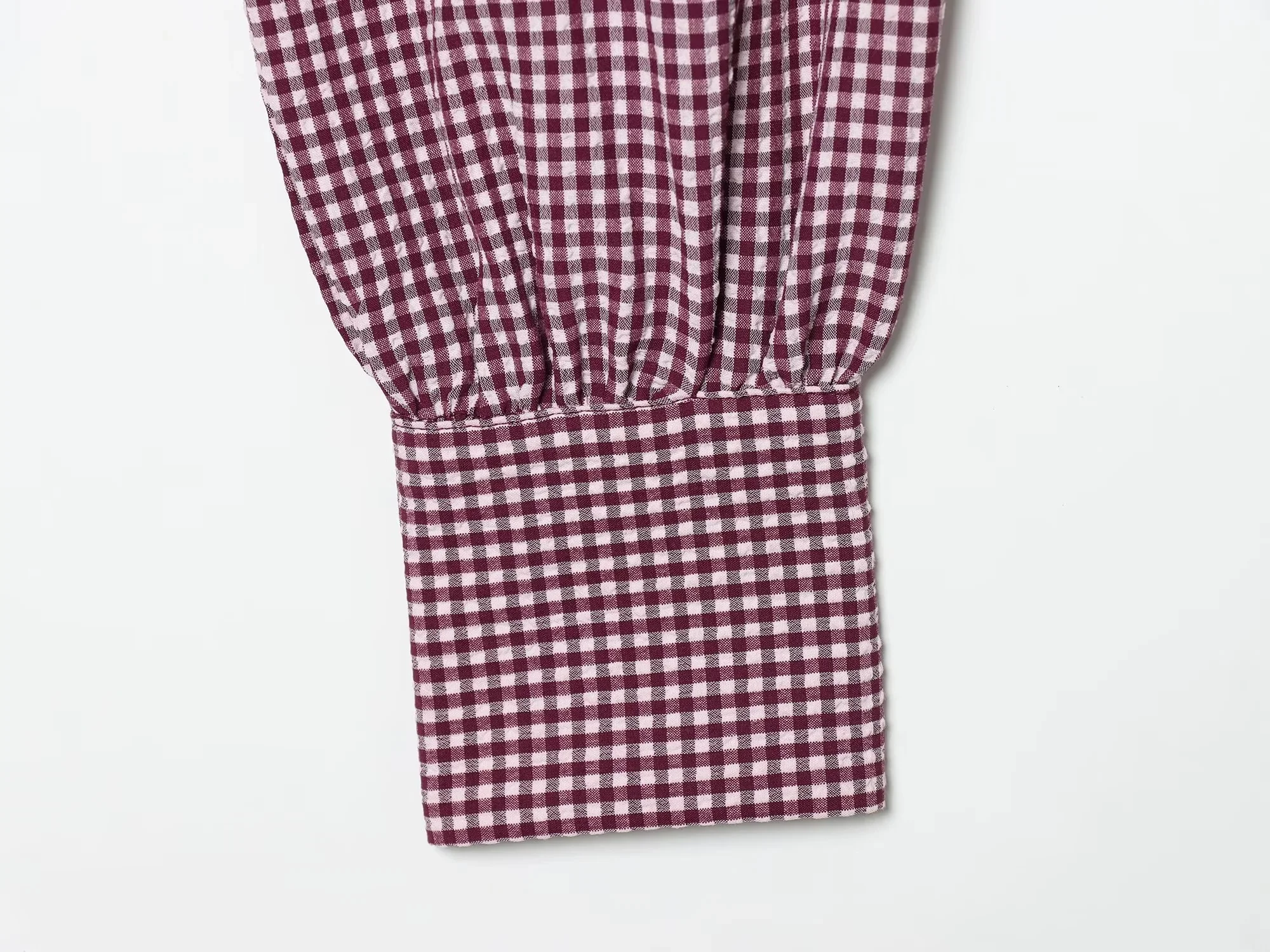 BSAY Damenmode Kariertes Hemd 2026 Frühling Neu College-Stil Revers Langarm Blusen Einreihig Schicke Damen Oberteile Mujer – Detail 11