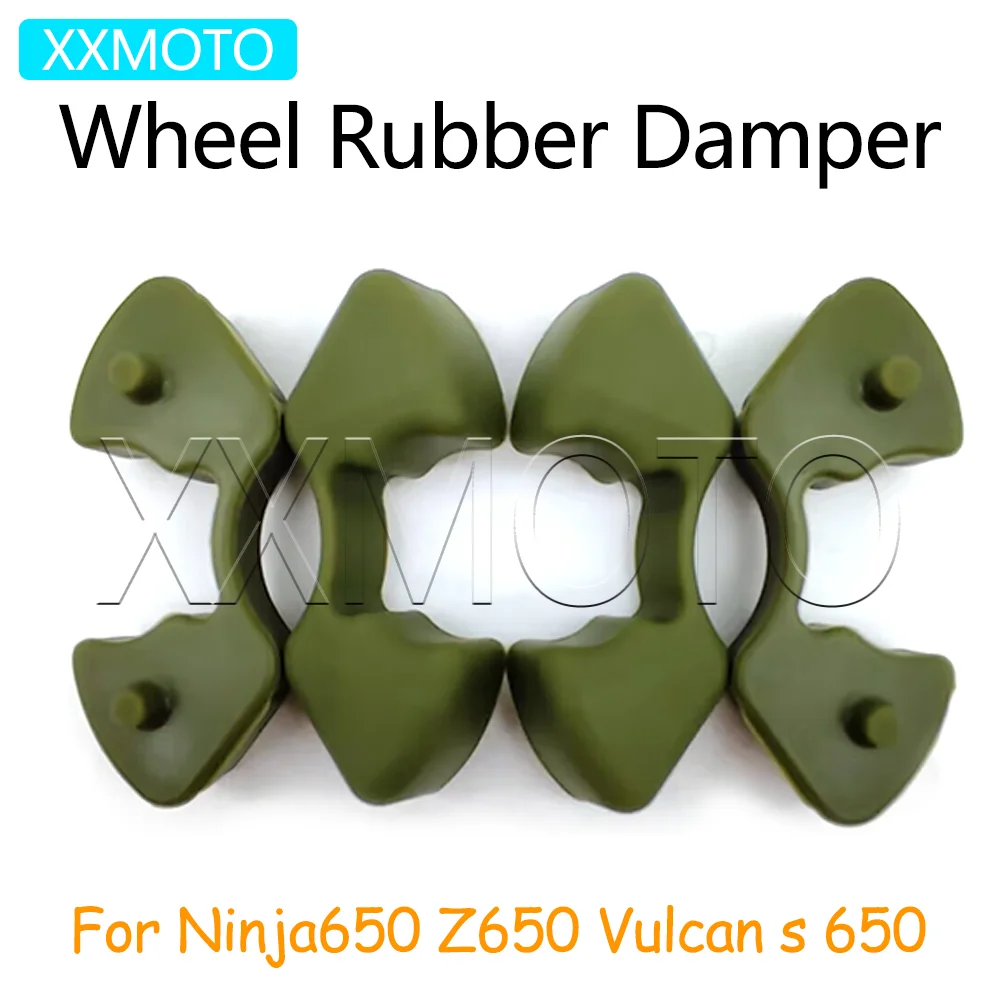 

For Kawasaki Ninja650 Ninja Z 650 Z650 Vulcan s 650 Motorcycle Hub Damper Rear Wheel Drum Rubber Sprocket Buffer Damper