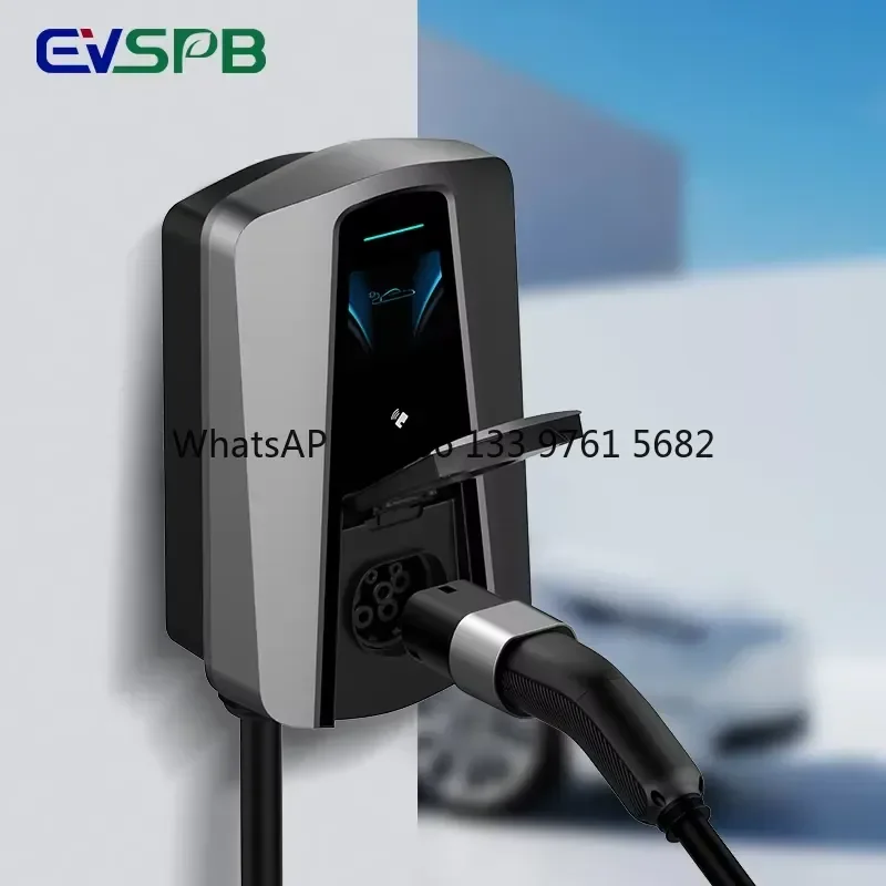 WSQ Public Use Untethered Wall-mounted Charger 32A 3 Phase Ocpp 1.6J Wallbox 22kw Ev Wall Charger Type 2 Ev Charging Station