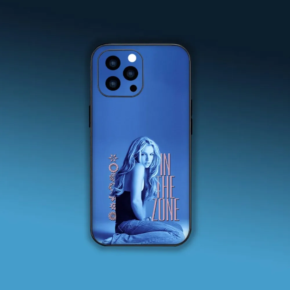 Singer Britney Spears American Phone Case For Samsung S24 S23 S22 S21 S20 Plus Ultre Note S20 FE Black Case