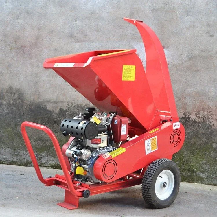 Tractor Tree Branches and Processing PTO Wood Chipper Shredder With Professional BladesThe garden shredder is selling well