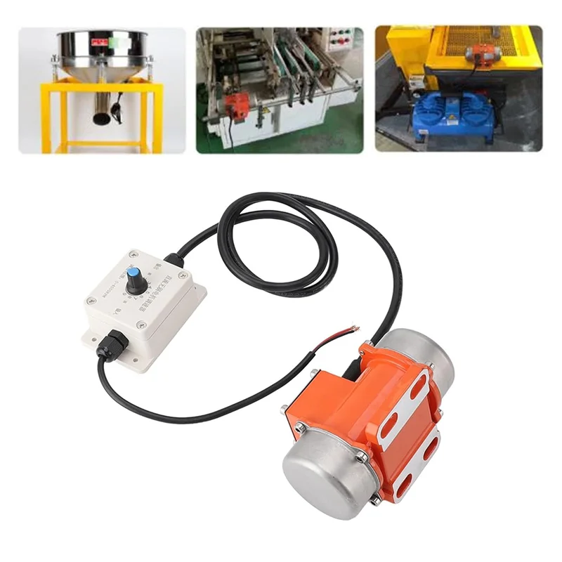 TKOH-12V Motor de vibração Liga de alumínio 4000RPM Velocidade ajustável Brushless DC Vibratorfor de concreto para equipamentos (15W)