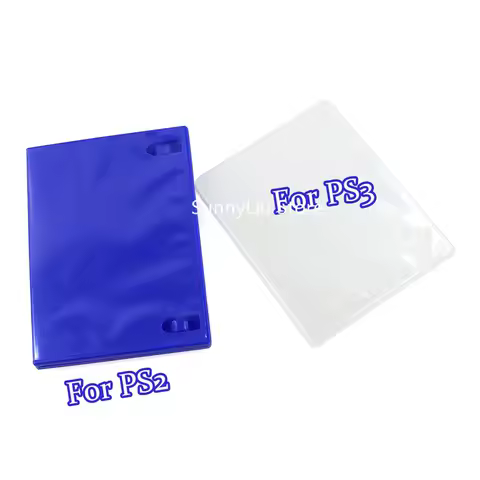 20pcs CD DVD Discs Storage Box for PS2 PS3 PS4 PS5 Game Protective Box Disk Cover Case Replacement
