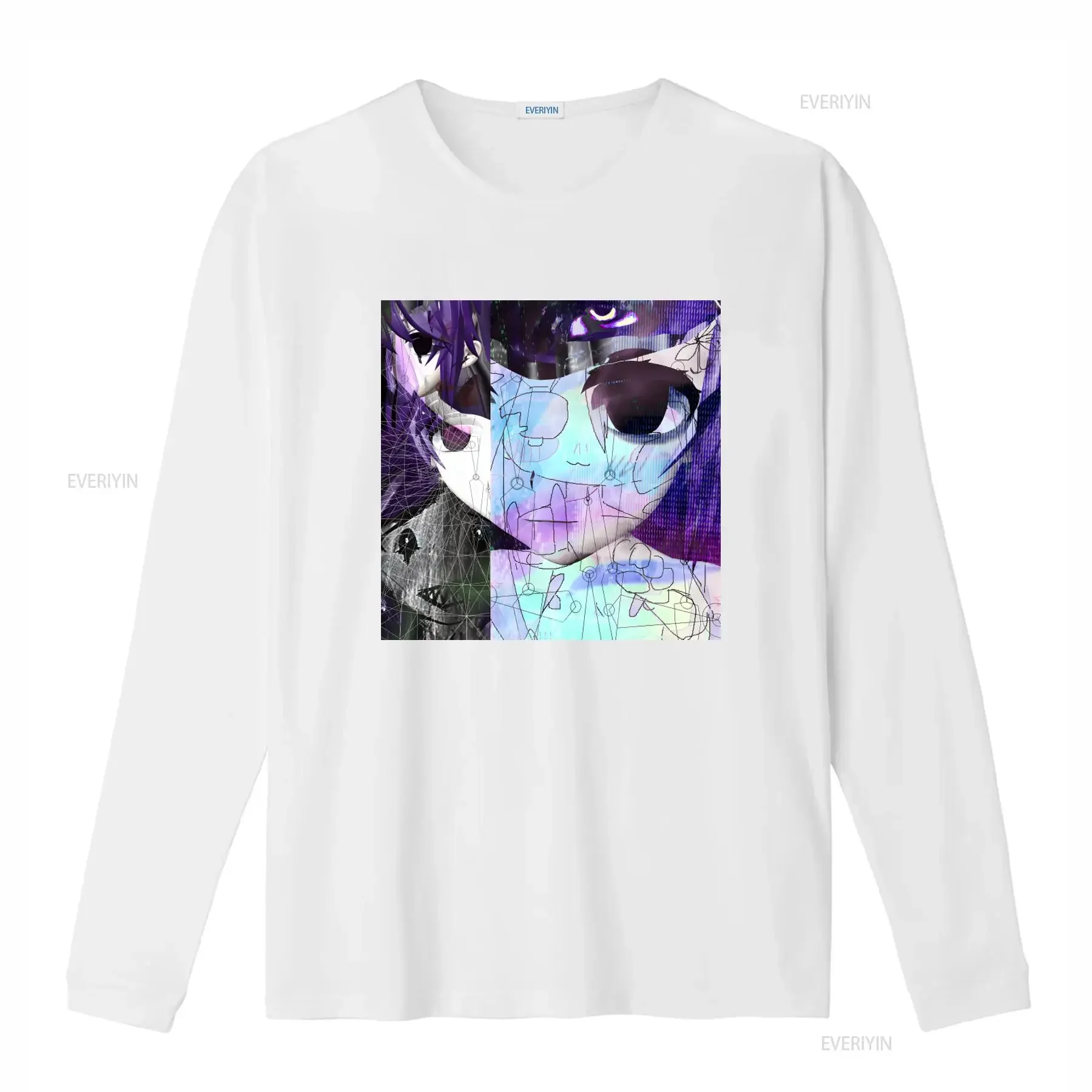 Sewerslvt Skitzofrenia Simulation Album Cover Art T Shirt Unique Original Design Merch vintage Washed Comfortable Stylish - view 4