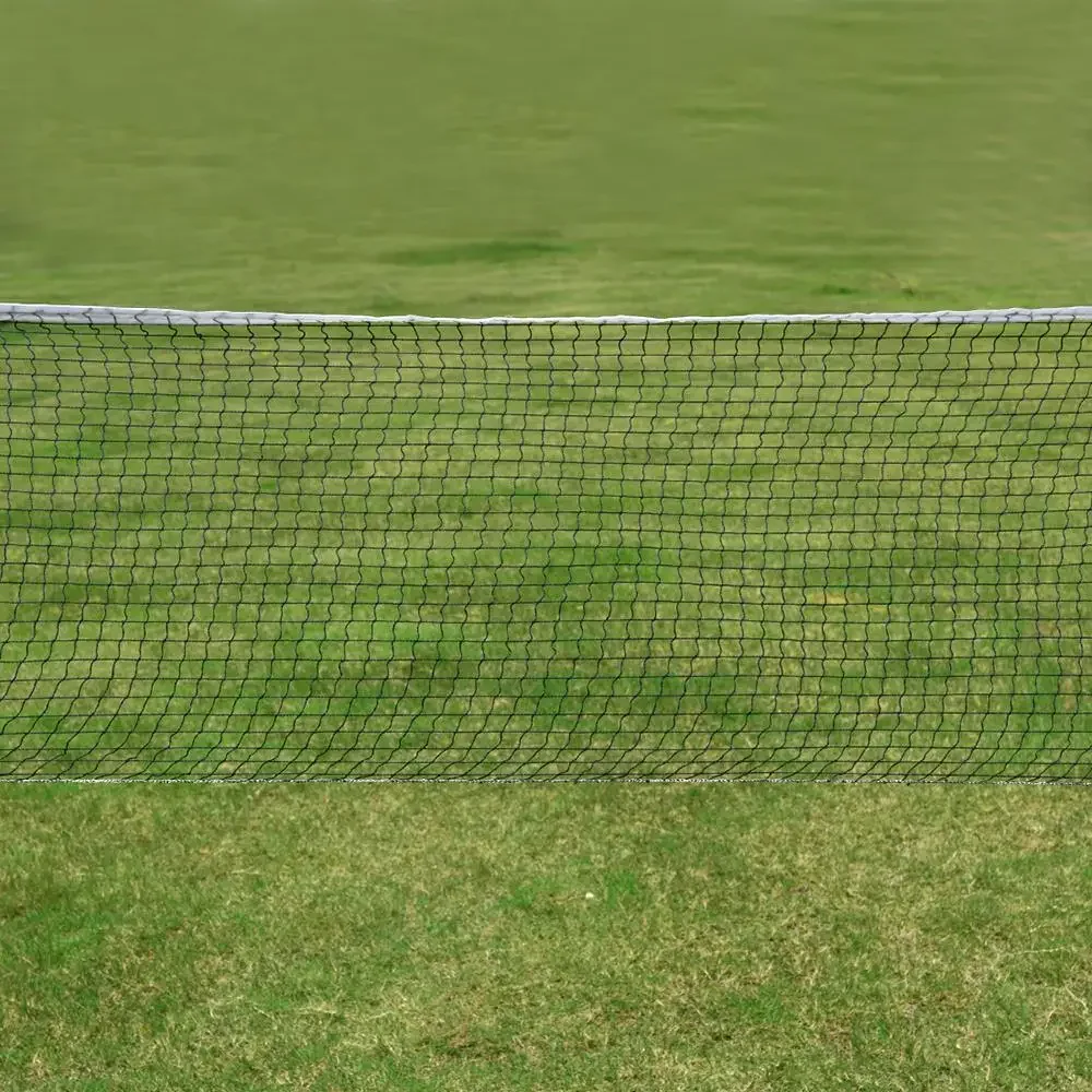 جديد المهنية 6.1mX0.75m الرياضة التدريب القياسية الكرة الطائرة الريشة تنس صافي الأحمر الريشة المحمولة شبكة تنس خارجية