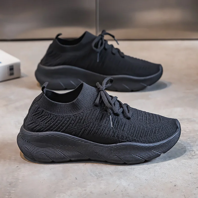 

Мужская четырехсезонная новая удобная повседневная спортивная обувь на мягкой подошве, дышащие кроссовки, нескользящие студенческие кроссовки на мягкой подошве