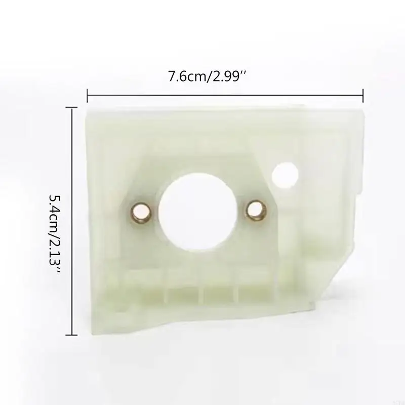 87HE Carburetor Bracket Base Adapter 52/58 Chainsaw Carburetor ثابت لقوس المقعد