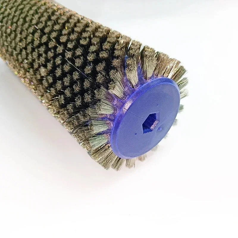 High quality long stainless steel roller brush new ski maintenance snowboard accessories durable nylon material