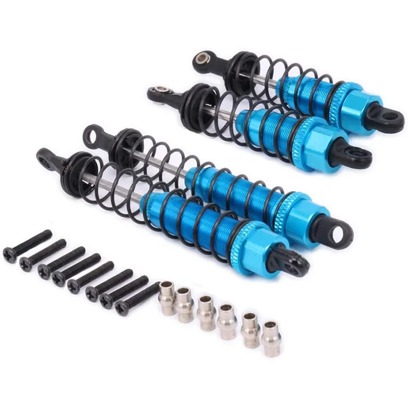 

MYMF-Metal Oil Filled Front&Rear Shock Absorber For 1/12 Wltoys 12428 12423 RC Car Crawler Upgrad Part