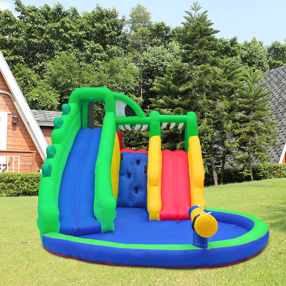 Customize Small High Quality Inflatable Outdoor Jumping Castle Water Slide Inflatable Slides Bounce House for Kids